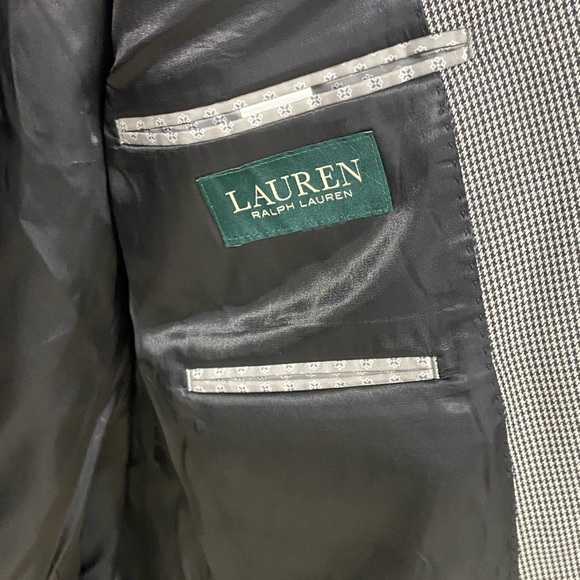 LAUREN RALPH LAUREN Mini Houndstooth Sports Jacket 46 R - Picture 9 of 10